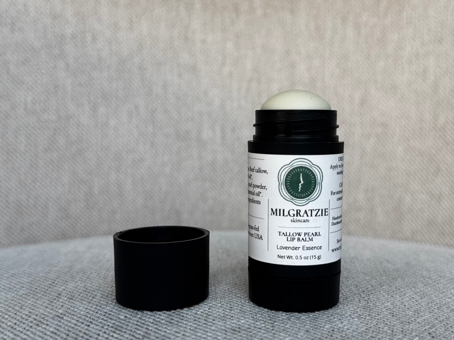 Tallow Pearl Lip Balm - Lavender Essence