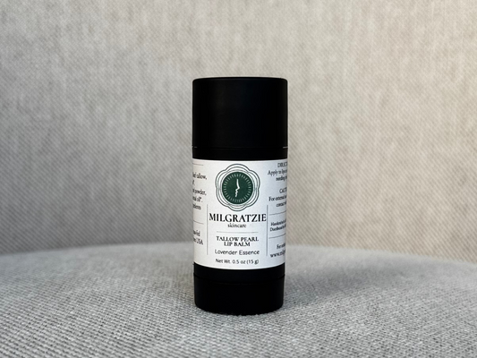 Tallow Pearl Lip Balm - Lavender Essence